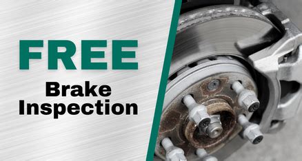 brake inspection specials near me cost