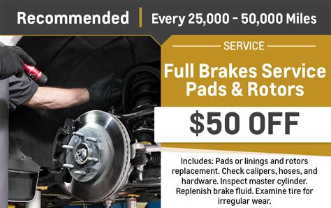 brake service deals near me